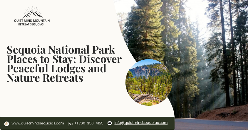 Sequoia National Park places to stay