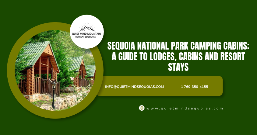 Sequoia National Park Camping Cabins